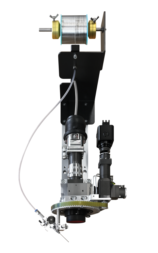 Laser head for soldering robots