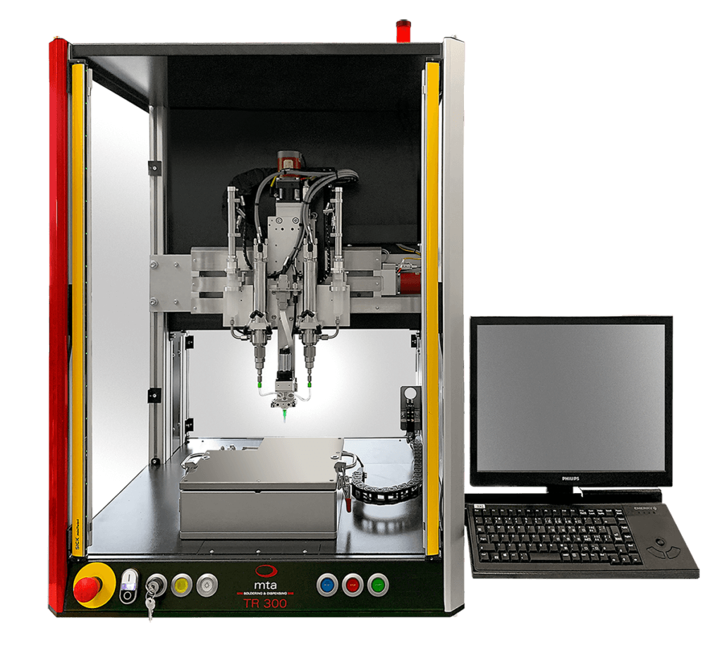 mta TR300 Tischroboter mit CBD-Durchlaufdispenser