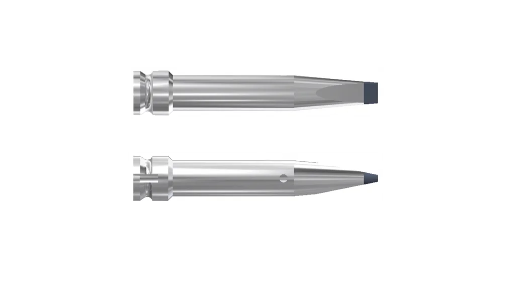 Chisel shaped solder tip 150W 3.0mm L