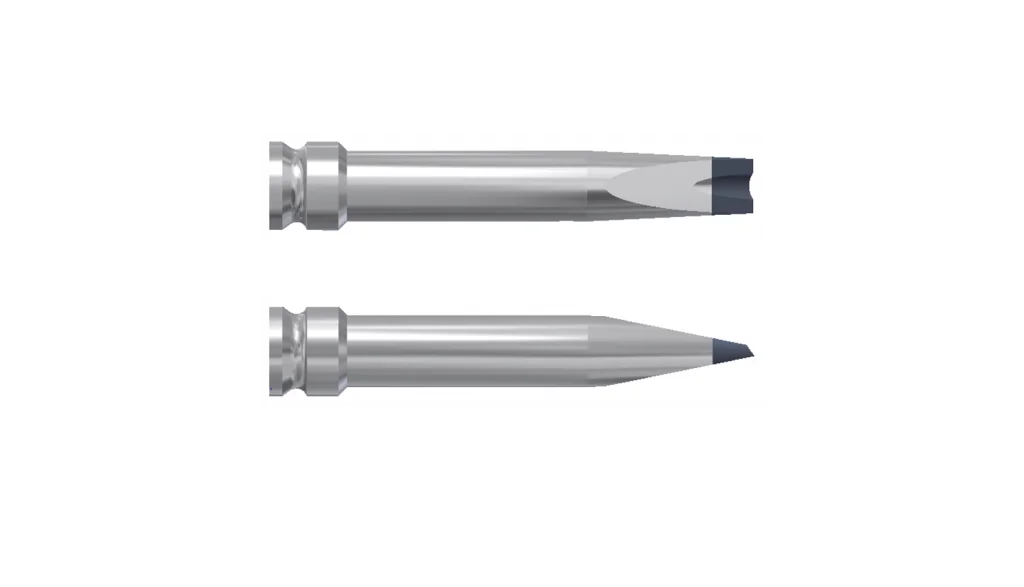 Chisel shaped solder tip 150W 4.0mm V4G