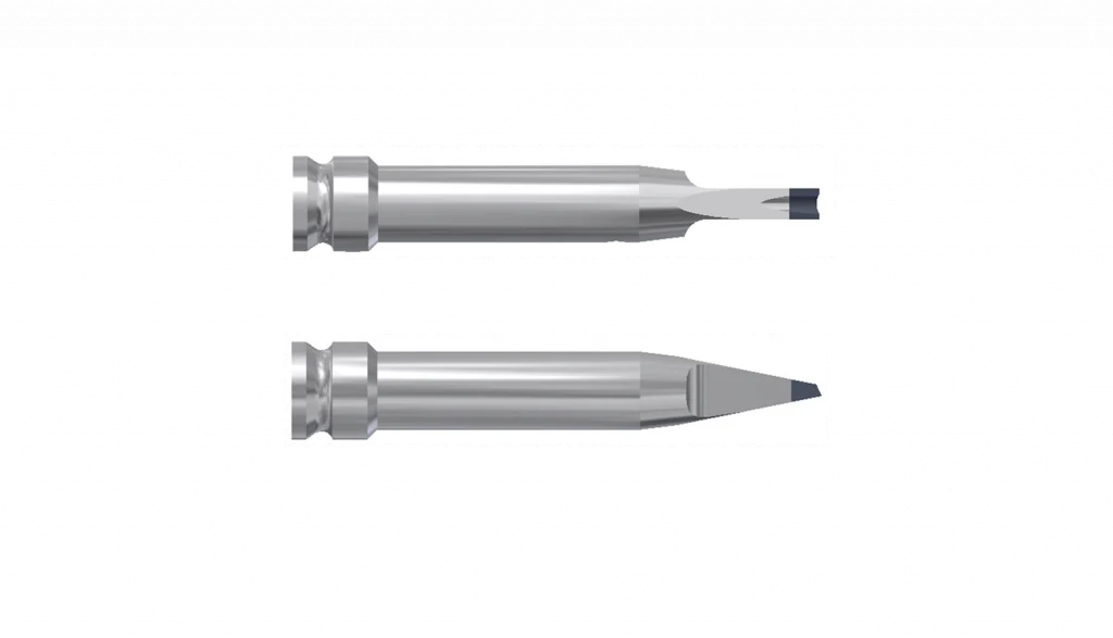 Chisel shaped solder tip 150W 2.1mm V4G